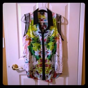 Prabal Gurung for Target Modern Floral Blouse